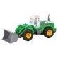   R/C traktor, el., hang-fény, fullfunkció, elöl szerk., 31x15 cm dob.