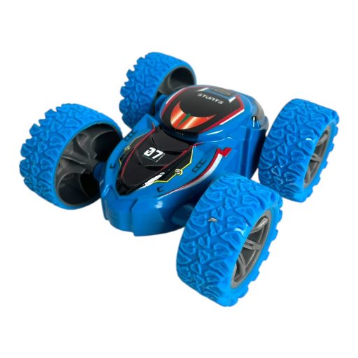 Autó, átfordulós, bukfences, lend., 2 szín, 17x16 cm dob.