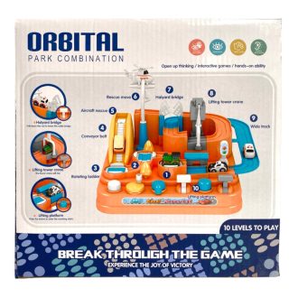 Autópálya, játszóasztal klt., matató, 25x25 cm dob.