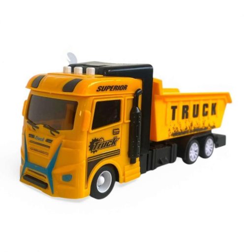 Teherautó munkagépes szett: rönkszállító, betonkeverő.