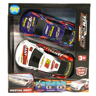   Fém lemez autó klt., 2 db, driftel, lend., 4 szín, 18 cm, 22x25 cm dob.