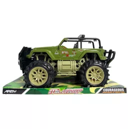 Katonai autó, jeep, lend., 32x17 cm plf.