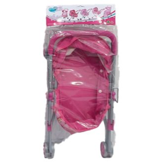   Babakocsi, mély, duplazáras, bolygókerék, 34x27x55 cm, zacsk.