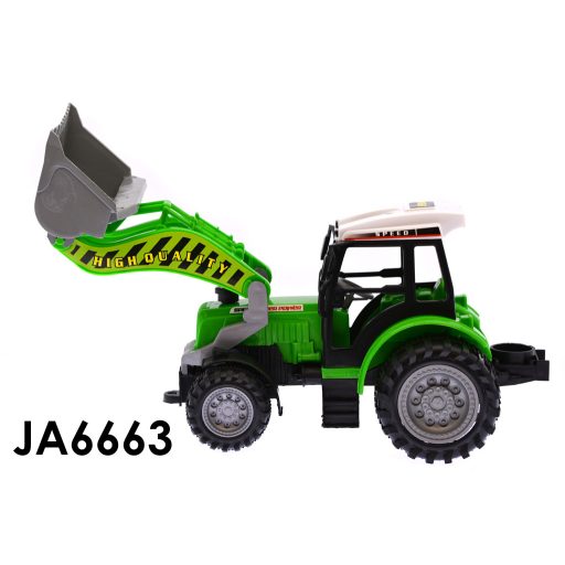 Traktor, elöl szerk., lend., 2 féle, 39*17 cm plf.