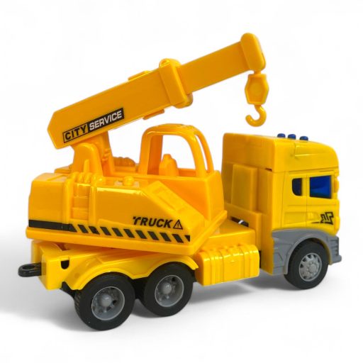 Teherautó munkagépes játék hang- és fényhatásokkal