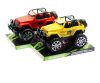 Autó, jeep, lend., 2 szín, 25x15 cm plf.