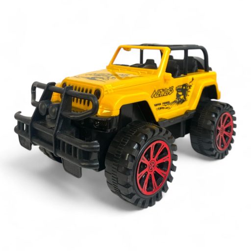 Autó, jeep, lend., 2 szín, 25x15 cm plf.