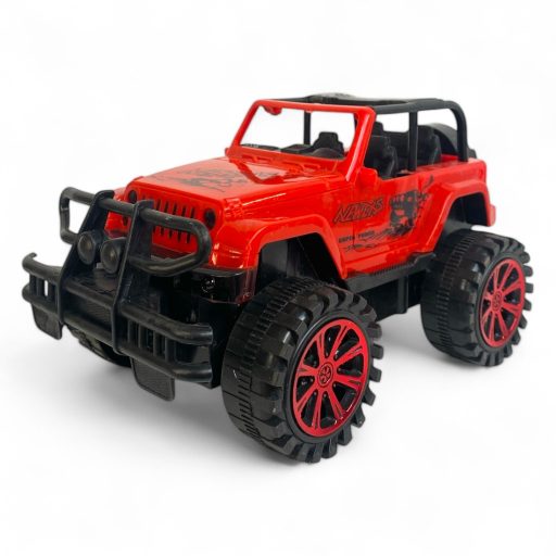 Autó, jeep, lend., 2 szín, 25x15 cm plf.