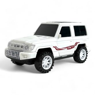 Autó, jeep, terepjáró, lend., 2 szín, 23x11 cm plf.