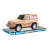 Autó, jeep, terepjáró, lend., 2 szín, 23x11 cm plf.