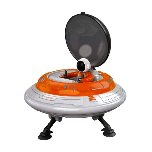 Űrhajós klt., el., igazi hang+fény, leszállóegység + űrhajós figura, 19x19 cm dob. Gombel.