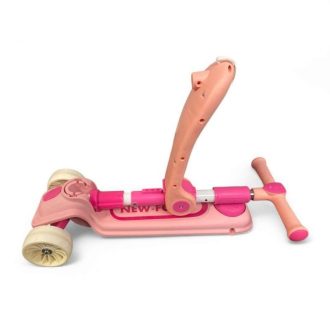   Állítható magasságú, világító kerekű, üléses roller gyerekeknek.