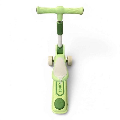 Állítható magasságú, világító kerekű, üléses roller gyerekeknek.