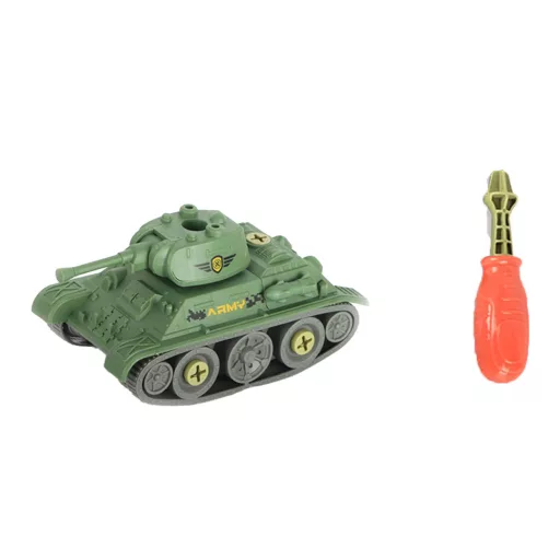 Szerelős tank klt., 20x13 cm dob.