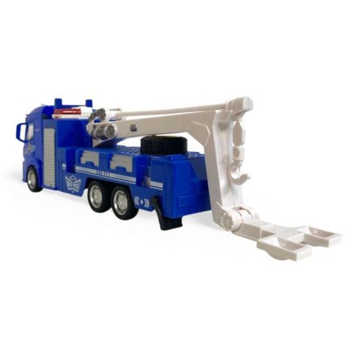 Fém autószállító játékszett, 3 féle autóval, hátrahúzós funkcióval.