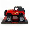 Autó, jeep, terepjáró, lend., 2 szín, 23x15 cm plf.