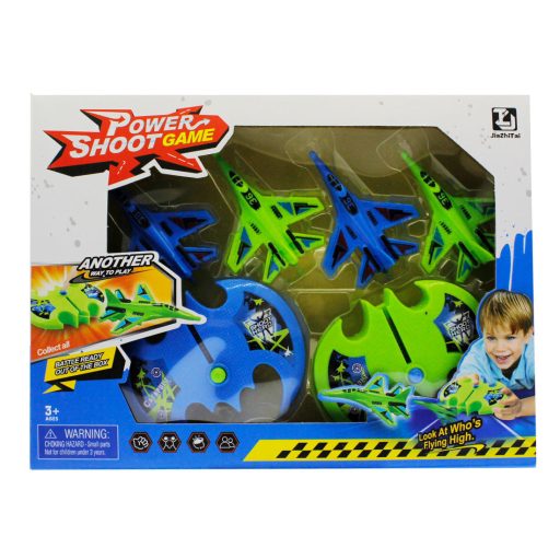 Kilövős repülő klt., 2 db + 4 db repülő, 29x22 cm dob.