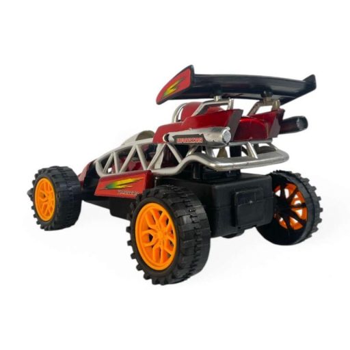 Autóverseny lendkerekes játék, 2 színben, 24x15 cm méretben.