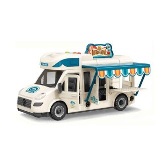   Szerelős lakóautó készlet: hang, fény és lendkerekes funkcióval.