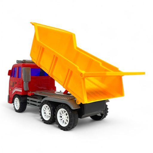 Teherautó billencs játék, 2 színben, 27x12 cm méretben.