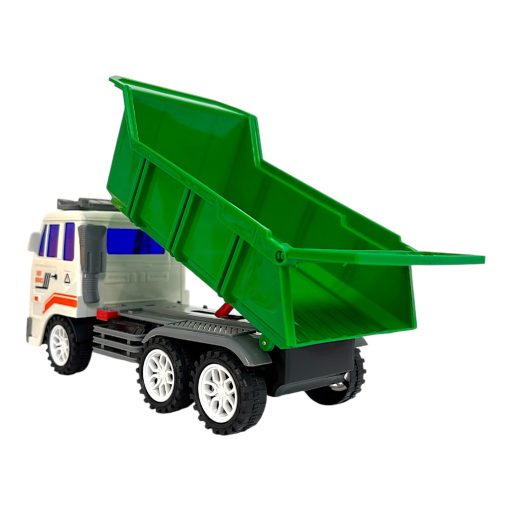 Teherautó billencs játék, 2 színben, 27x12 cm méretben.
