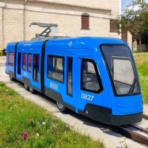 Metró, el., hang+fény, ajtónyitós, 48x11 cm dob. Gombel.