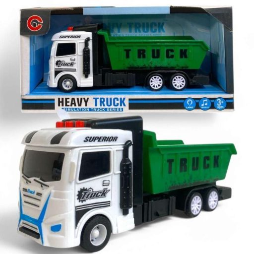 Kukásautó hang- és fényhatásokkal, 24x12 cm, 3 változatban.