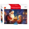 Mikulás puzzle 500 db, 25x19 cm, karácsonyi hangulatú kép
