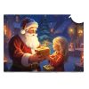 Mikulás puzzle 500 db, 25x19 cm, karácsonyi hangulatú kép