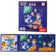 3 db mágneses puzzle szett világűr témában gyerekeknek.
