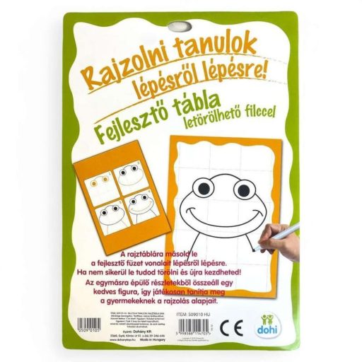 Színezős füzet: kreatív rajztanulás gyerekeknek, fejlesztő hatás