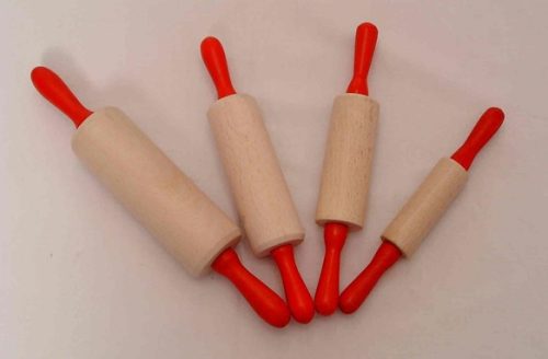 Fa nyújtófa, 26 cm, kiváló minőségű konyhai eszköz.