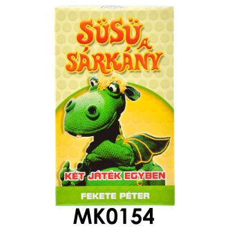   Süsü a sárkány 2 az 1-ben kártyajáték, 65x10 cm dobozban.