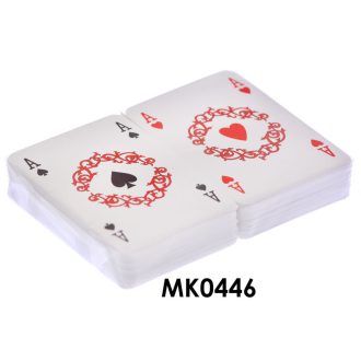 Francia kártya, 12x9 cm, celofán csomagolásban.