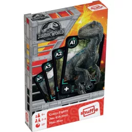 Jurassic World memória kártya és Fekete Péter játék.