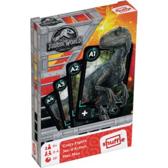 Jurassic World memória kártya és Fekete Péter játék.