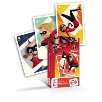   Hihetetlen család MINI kártyajáték - Fekete Péter és memória