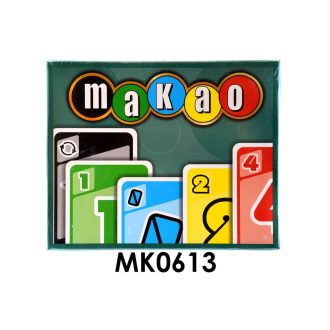   Makao kártyajáték, 12x17 cm, szórakoztató és családi játék.