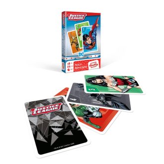   DC Comics Igazság Ligája mini memória kártyajáték gyerekeknek.