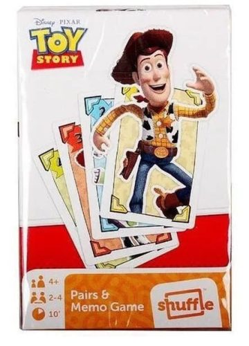 Toy Story MINI memória kártya és Fekete Péter játék.