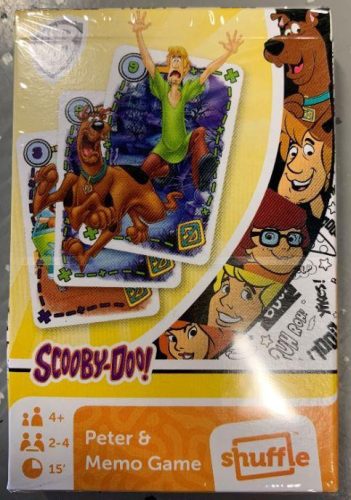 Scooby-Doo MINI memória kártya és Fekete Péter játék gyerekeknek.