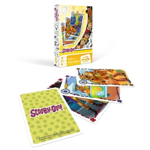 Scooby-Doo MINI memória kártya és Fekete Péter játék gyerekeknek.