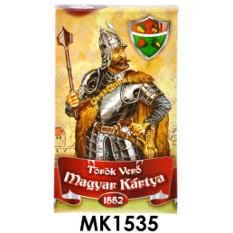 Magyar kártya Törökverő mintával, 65x10 cm méretben.