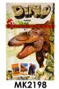 4 az 1-ben Dinoszauruszos kártyajáték gyerekeknek.