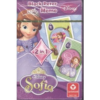   Szofia hercegnő mini memória kártya és Fekete Péter játék.