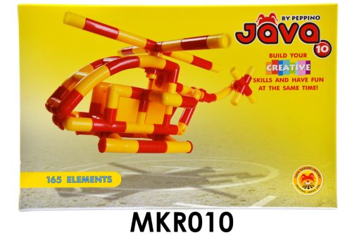 Java 10 építő készlet - 165 darabos kreatív játék gyermekeknek