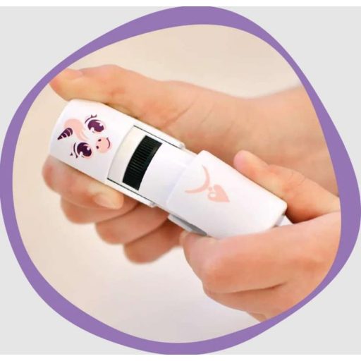 Unikornis nyomda szappannal, 14x23 cm, kreatív gyerekjáték.