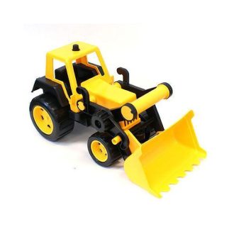   Színes traktor játék, 31x21x45 cm, zacskóban, 4 különböző színben.