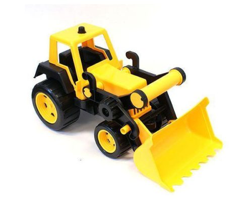 Színes traktor játék, 31x21x45 cm, zacskóban, 4 különböző színben.