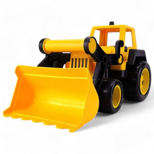 Színes traktor játék, 31x21x45 cm, zacskóban, 4 különböző színben.